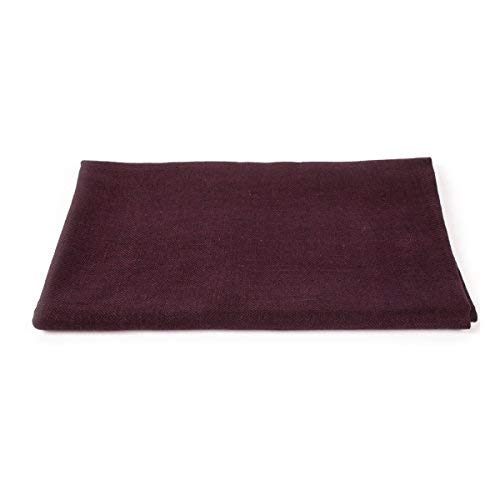 LinenMe Lara Bath Towel, 39 by 55-Inch, Aubergine