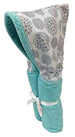 Dandelions Tiffany Hooded Towels ✱ Age 0-10 Years ✱ Infant, Toddler, and Big Kids ✱ Bath, Pool, Beach Towel ✱ Extra Large Size 30x54” ✱ Soft Plush Absorbent ✱ Handmade in USA (Dandelions)