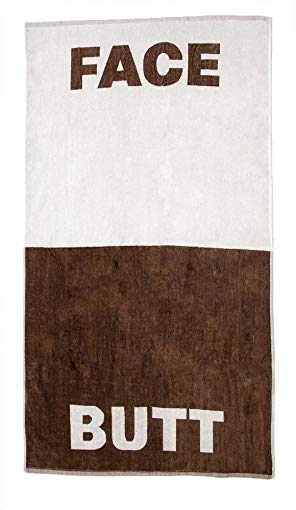 Lady Sandra Home Fashions The Face/Butt Towel | 100% Cotton Beach or Bath Towel 30