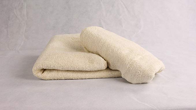 Super Size Towels Beach and Bath Towels Made in USA - Vanilla