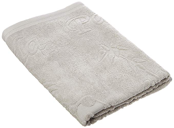 Brooklyn Bamboo | Bath Towels | Beautiful & Unique 3 pc set | Soft, Absorbent, Antifungal, Hypoallergenic | 28 inch X 55 inch | Off-White