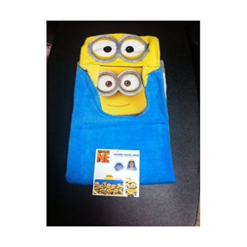 Despicable Me Minion Hooded Bath Towel Wrap