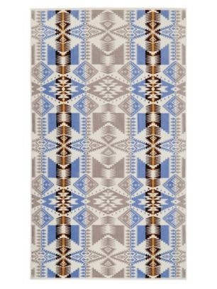 Silver Bark Spa Towel - One Size, White By Pendleton