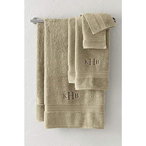 Lands' End Supima Towel 6-piece Set, Desert Khaki