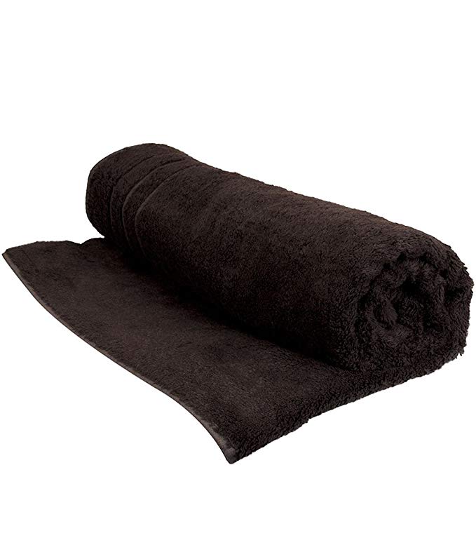 Cariloha Bamboo Bath Towel by Highly Absorbent - Odor Resistant (Graphite)