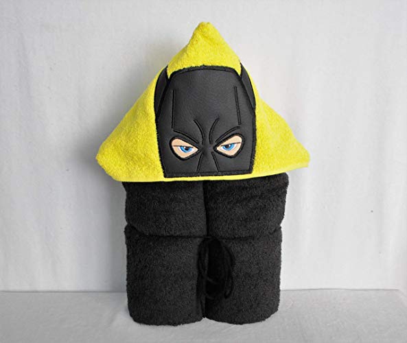 Boy Bat Hero Hooded Bath Towel - Baby, Child, Tween