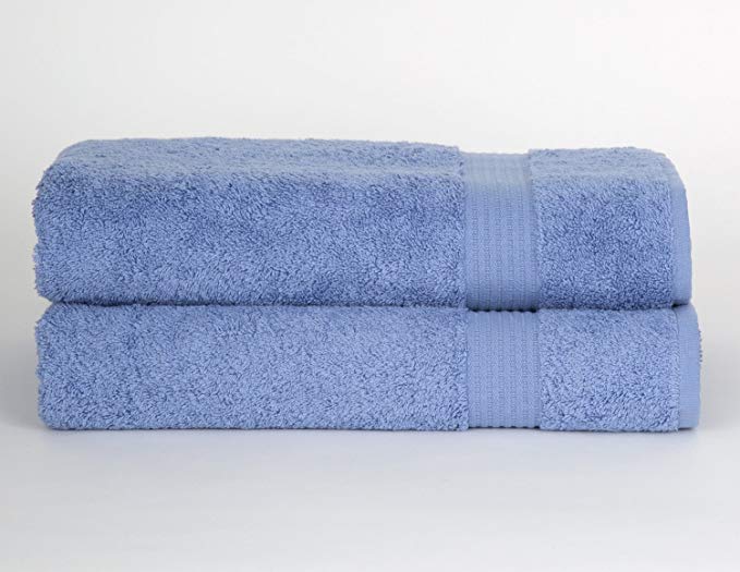 TowelSelections Sunshine Collection Soft Towels 100% Turkish Cotton 2 Bath Towels Lavender Lustre