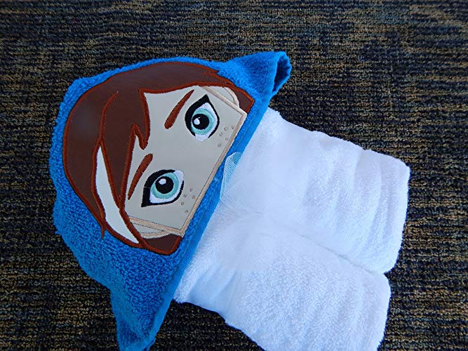 Personalized Ice Princess Hooded Towel