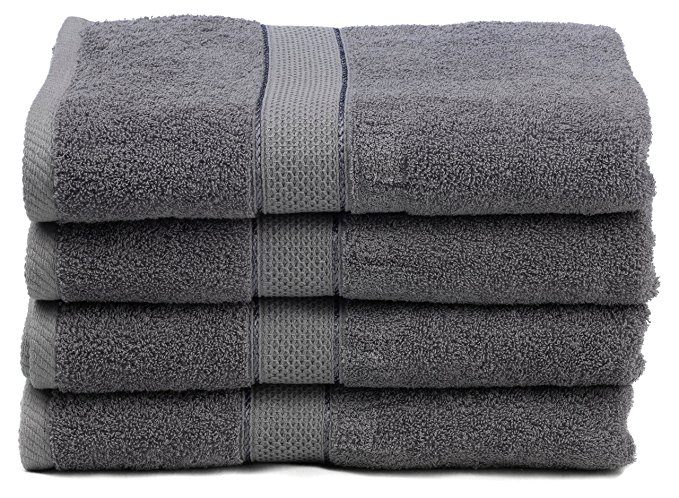 Ariv Collection Premium Bamboo Cotton Bath Towels - Natural, Ultra Absorbent and Eco-Friendly 30