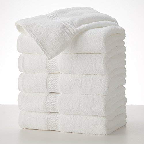 Grandeur Hospitality 100% Ring Spun Cotton Soft-Durable-Absorbent Towels